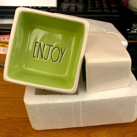 🎉2X Host Pick🎉 NIB Rae Dunn Artisan Square Bowl Set - Picture 6 of 8